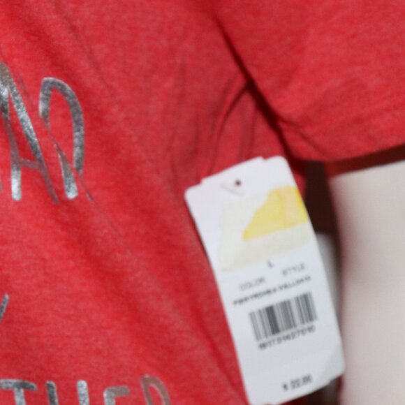 🧜♀️❤️🌊 “We Mermaid for Each Other” Tee · Red · Size L · NWT - Picture 3 of 7
